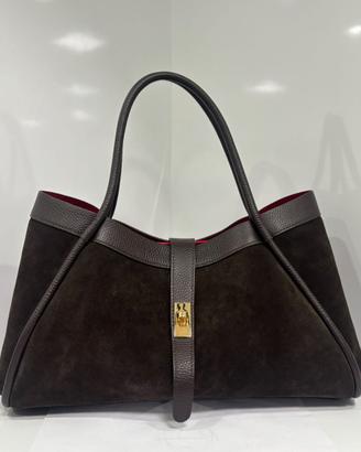Borsa in Vera pelle scamosciata T.Moro
