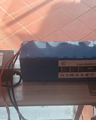 Batteria litio bici scooter 