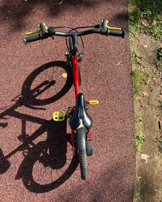 Bici bimbo 3/6 anni btwin light 16 pollici