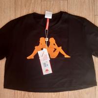 T-shirt con stampa logo sul fronte. Girocollo. M