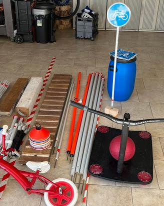 Attrezzatura per corsi di guida Mountain bike