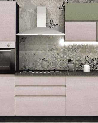 Cucina KeLLy 360 h.216 PROMO VERGINE VERDE SALVIA