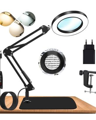 Lampada con Lente di Ingrandimento Professionale