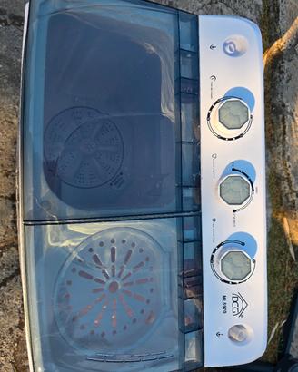 Mini Lavatrice DCG ML5970 con Centrifuga - 4,5 Kg 