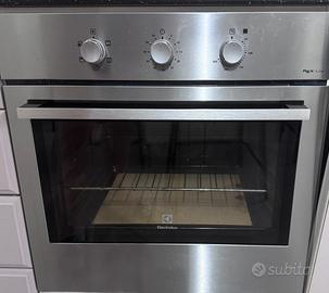 Forno incasso ventilato piano cottura 4 fuochi