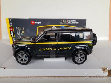 MODELLO AUTO LAND ROVER DEFENDER 110 GdF BURAGO