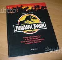 Jurassic Park, libro ufficiale, ed.Bompiani 1993