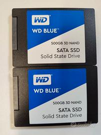 2x SSD WD Blue 500GB SATA 2.5"
