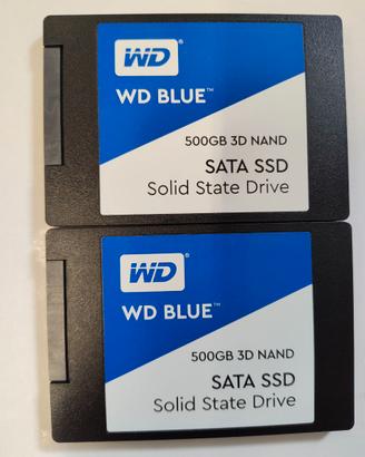 2x SSD WD Blue 500GB SATA 2.5"