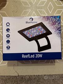 Lampada led acquario marino Reef led 20w