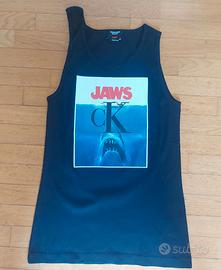 T shirt Calvin Klein Jaws 205W39NYC nuova