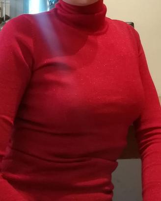 Lupetto rosso glitter Nuna Lie