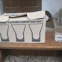 6 bicchieri campari soda modello E