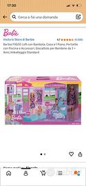 Barbie loft con bambina