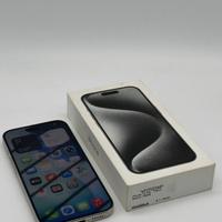 IPHONE 15 PRO 128 GB TITANIO BIANCO