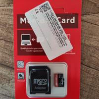 microsd con adattatore 