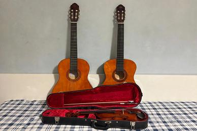 2 Chitarre Eko CS-10 + Violino Gewa Allegro