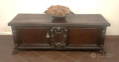 ANTICA CASSAPANCA   in noce