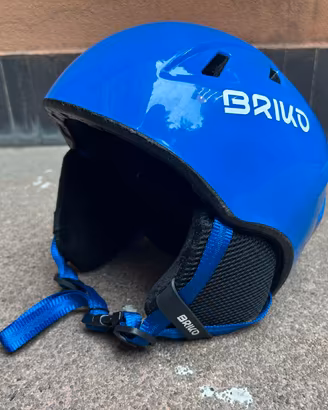 2 caschi sci bambino Briko Baldo blu - taglia S/M