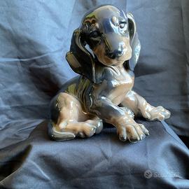 Royal Copenhagen porc. bassotto sedutoXL, T.Karner