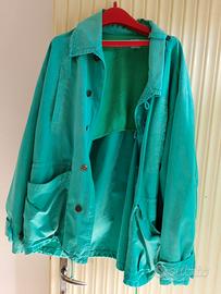 giubbotto primaverile verde 