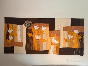 Quadro in stoffa patchwork