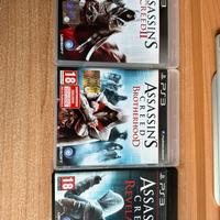 Assassin’s creed 2/Brotherhood/Revelations PS3