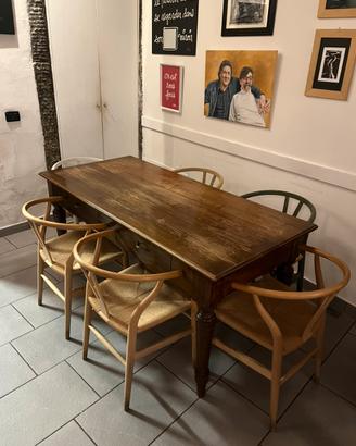 Tavolo in noce vintage
