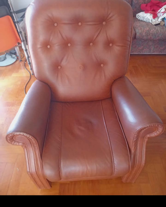 Poltrona elettrica reclinabile