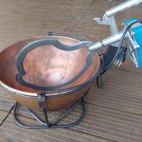 Paiolo in rame elettrico