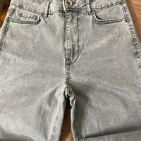 Pantaloni Donna in jeans grigi