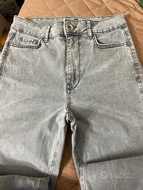 Pantaloni Donna in jeans grigi