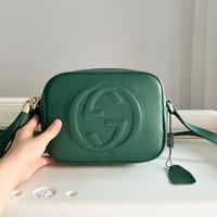 Borsa a tracolla Gucci da donna verde scuro