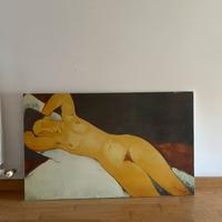 Stampa su tela con telaio Modigliani 105x65cm