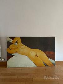 Stampa su tela con telaio Modigliani 105x65cm