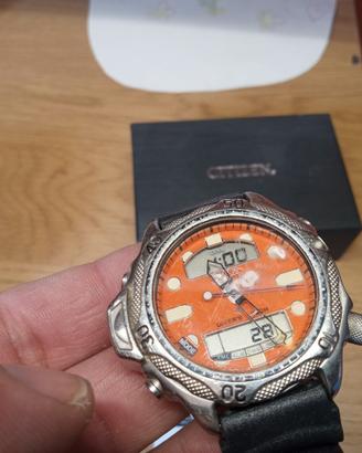 Citizen promaster aqualand C500 orange