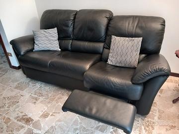 Divano in pelle 3 posti
