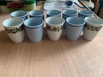 10 Piccoli bicchierini/becher