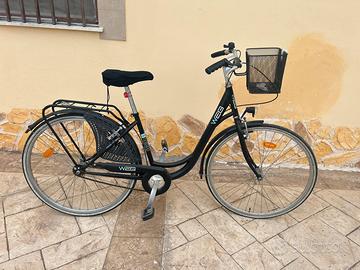 Bici da passeggio weg holland da donna con cestino
