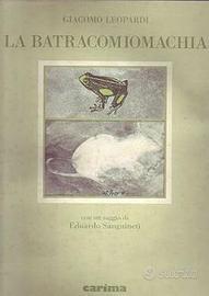 "La Batracomiomachia" di Giacomo Leopardi