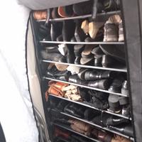 scarpiera in tessuto