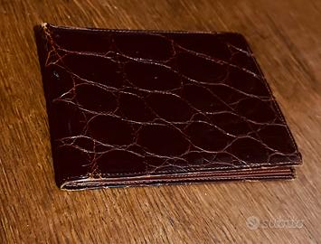 Portafoglio tipo coccodrillo