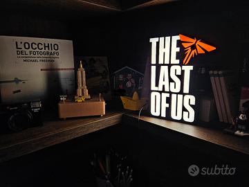 Insegna The last of us - Lampada