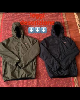 2 giacche a vento leggere con cappuccio- 14 anni