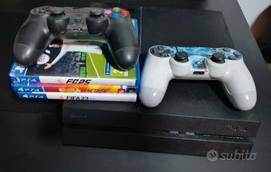 PS4 FAT 1TB con 2 controller e 3 giochi