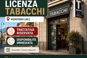 Licenza tabacchi - Montoro (AV)