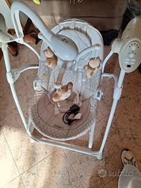 sdraietta altalena elettrica neonati 