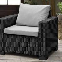 Poltrona da giardino in rattan