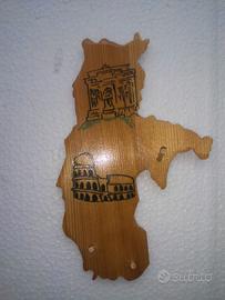 targa in legno porta presine Lazio