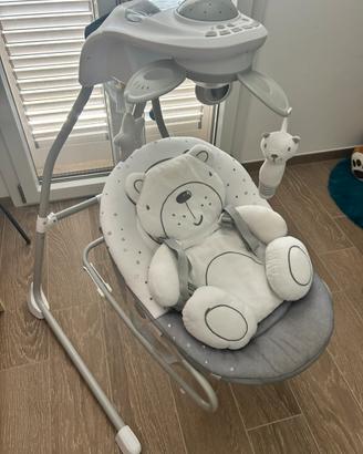 Sdraietta Altalena CAM - Grigio/orsetto